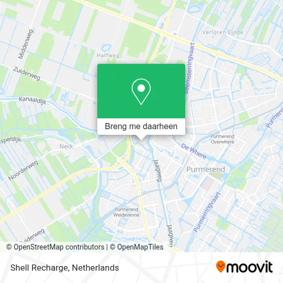 Shell Recharge kaart