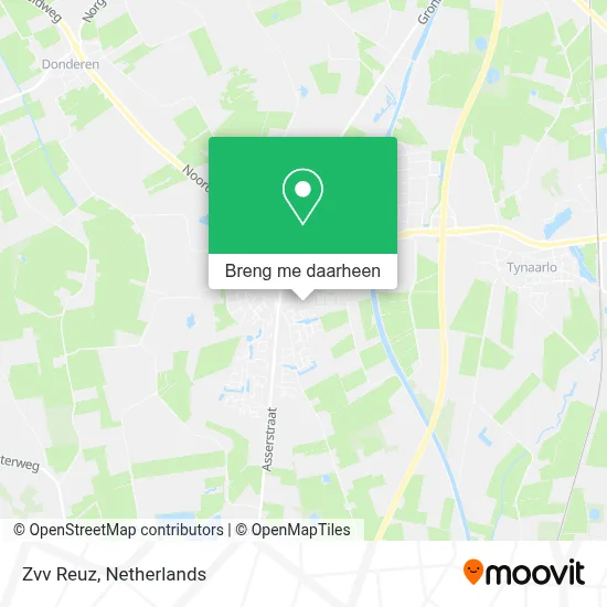 Zvv Reuz kaart