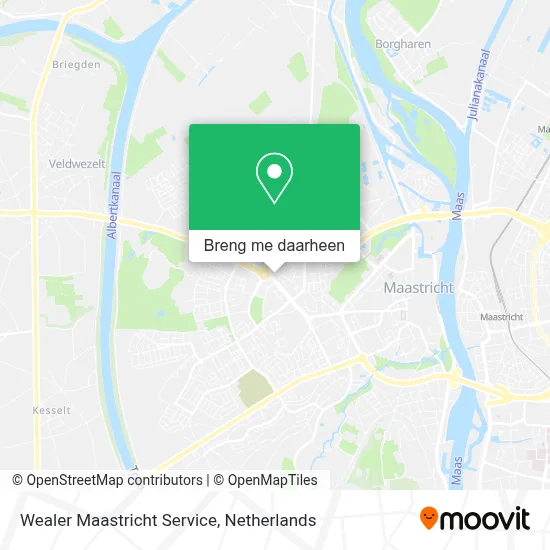 Wealer Maastricht Service kaart