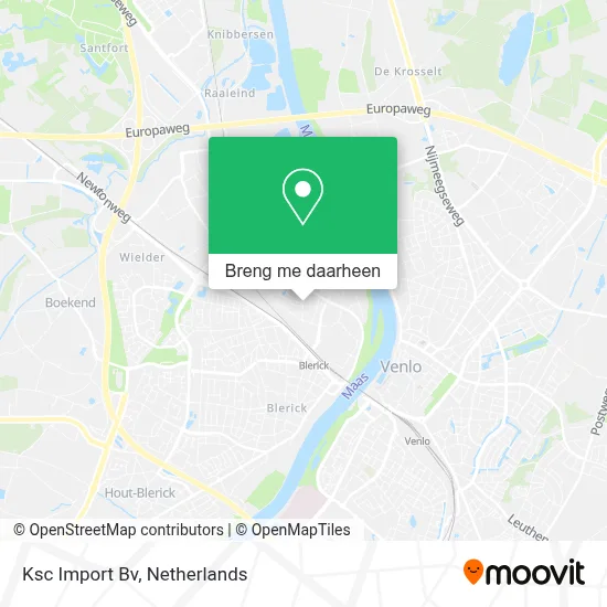 Ksc Import Bv kaart