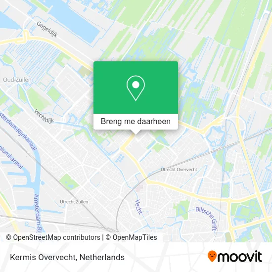 Kermis Overvecht kaart