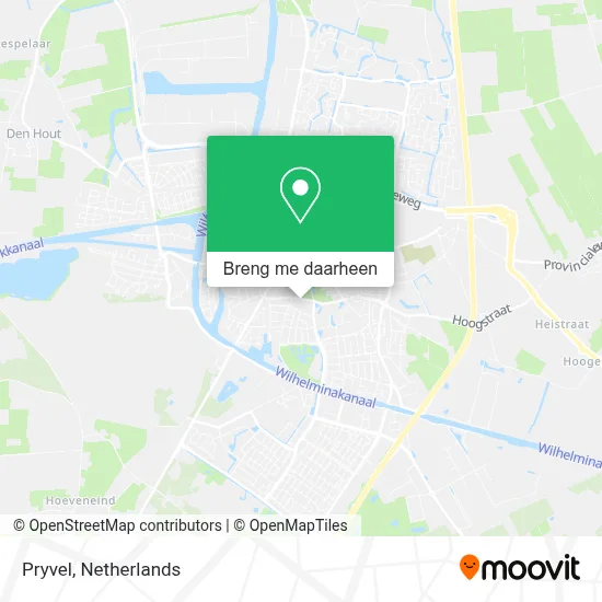 Pryvel kaart