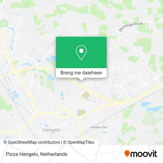Pizza Hengelo kaart