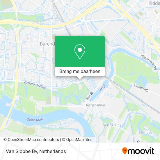 Van Slobbe Bv kaart