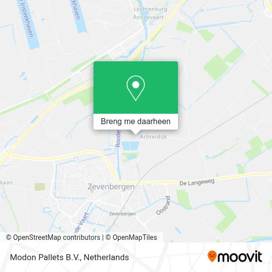 Modon Pallets B.V. kaart