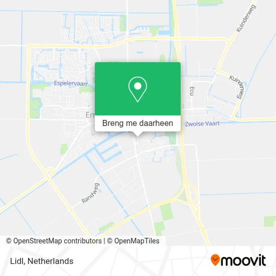 Lidl kaart