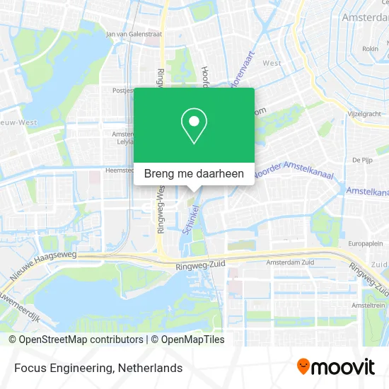Focus Engineering kaart
