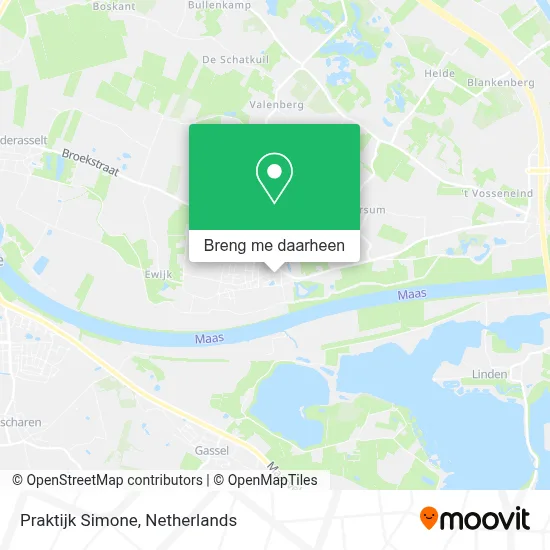 Praktijk Simone kaart
