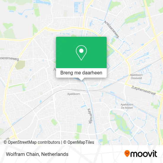 Wolfram Chain kaart