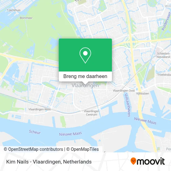 Kim Nails - Vlaardingen kaart