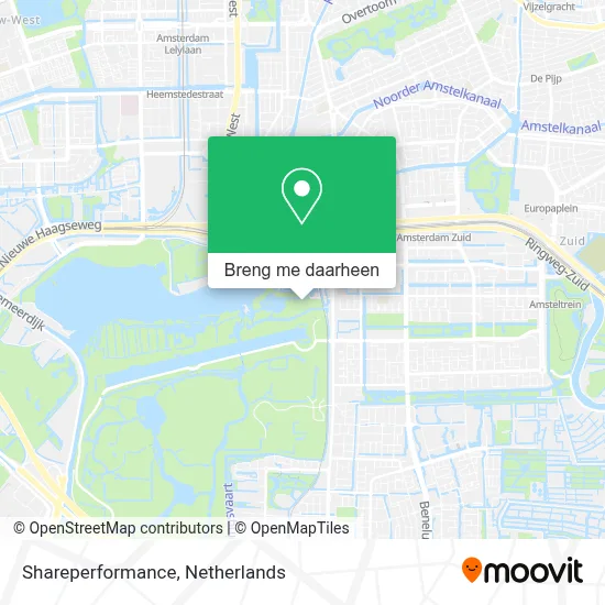Shareperformance kaart