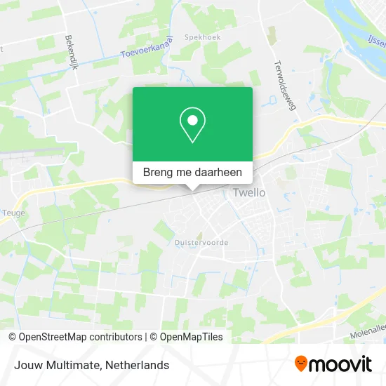 Jouw Multimate kaart