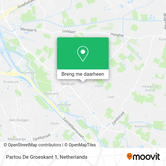 Partou De Groeskant 1 kaart