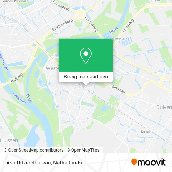 Asn Uitzendbureau kaart