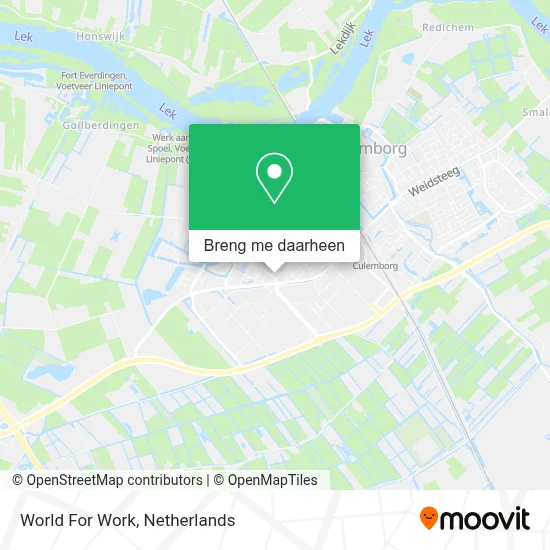World For Work kaart