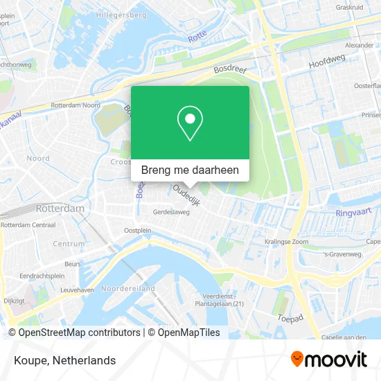 Koupe kaart