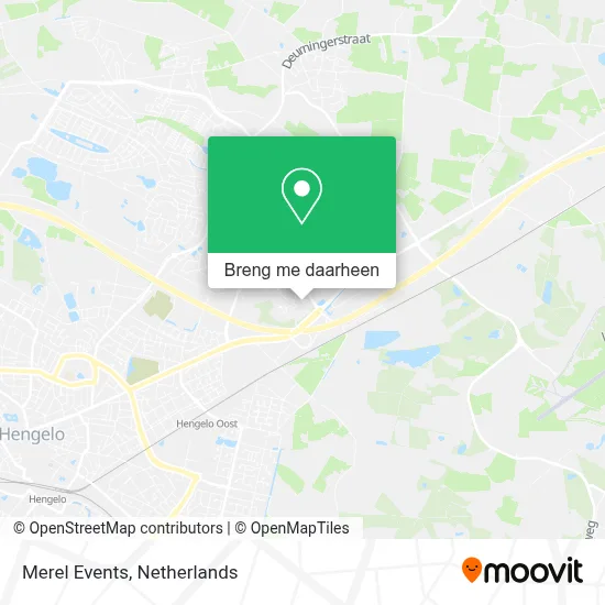 Merel Events kaart