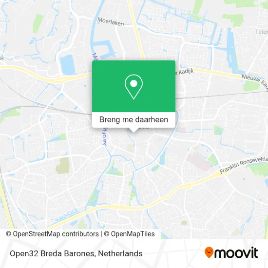 Open32 Breda Barones kaart