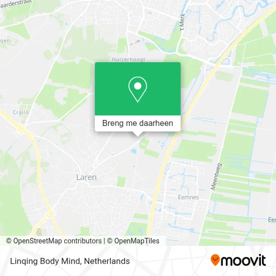 Linqing Body Mind kaart