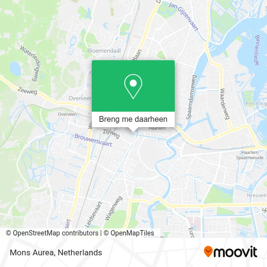 Mons Aurea kaart