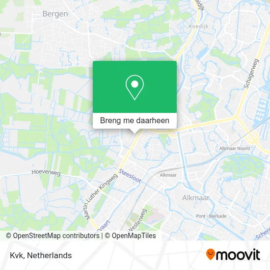 Kvk kaart