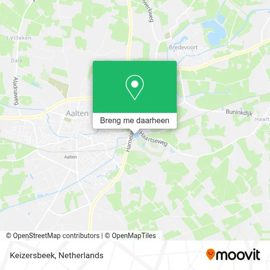 Keizersbeek kaart