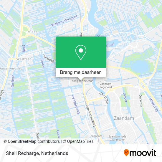 Shell Recharge kaart