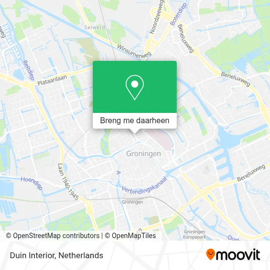 Duin Interior kaart