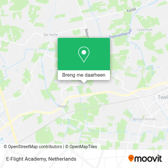 E-Flight Academy kaart