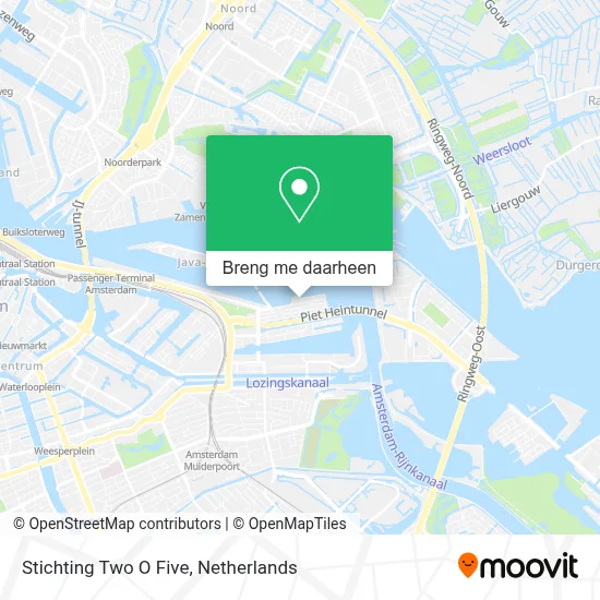Stichting Two O Five kaart