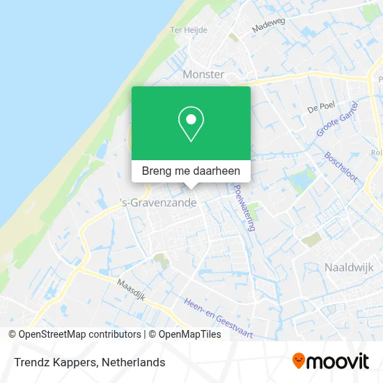 Trendz Kappers kaart