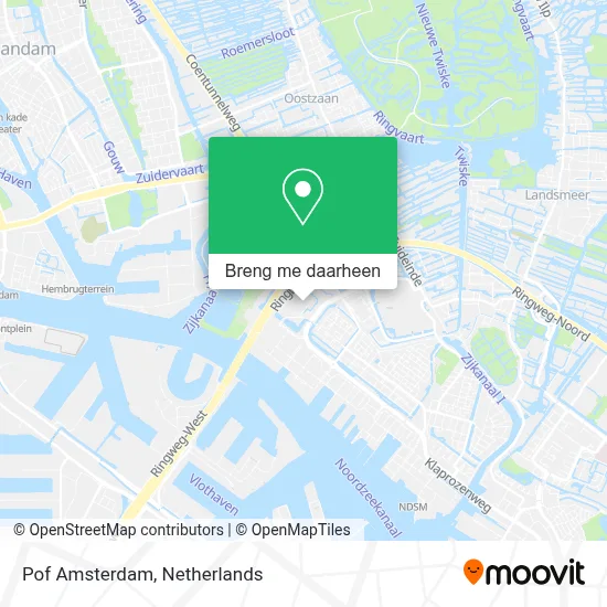 Pof Amsterdam kaart