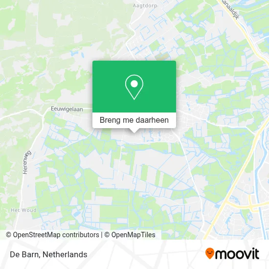 De Barn kaart