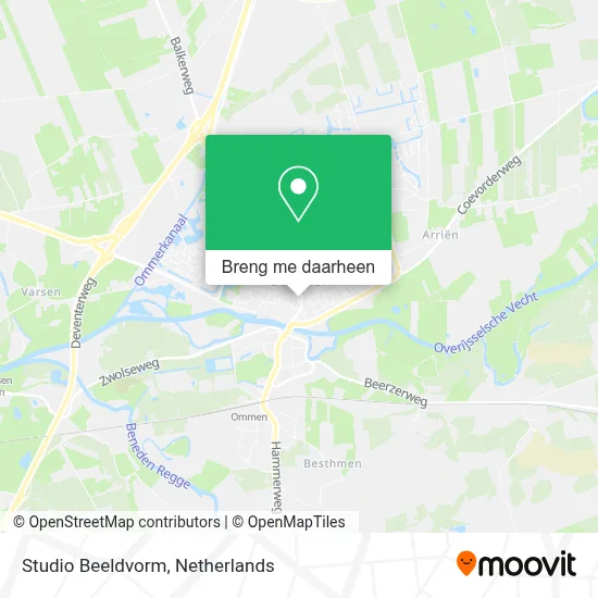 Studio Beeldvorm kaart