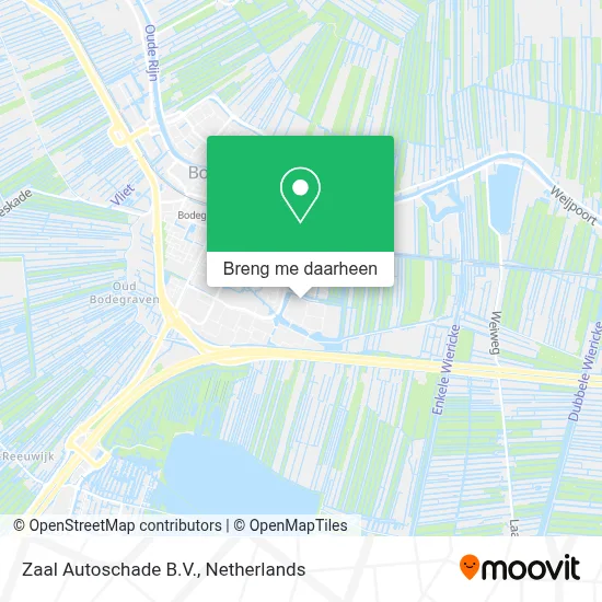 Zaal Autoschade B.V. kaart