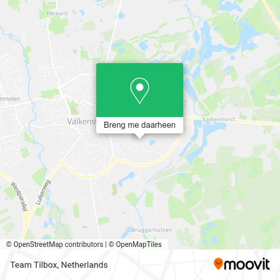 Team Tilbox kaart