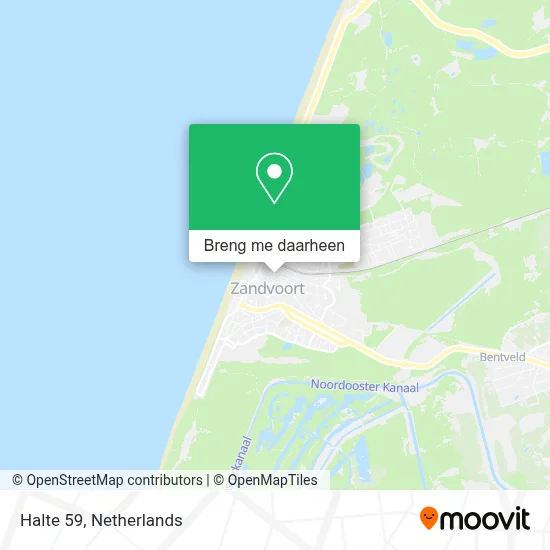Halte 59 kaart