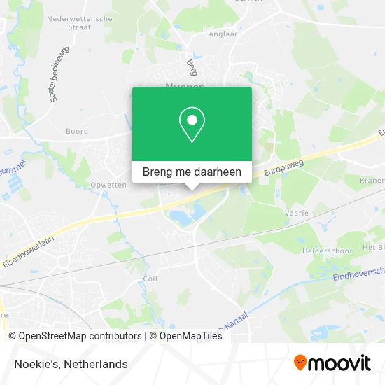 Noekie's kaart