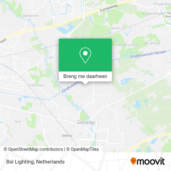 Bsl Lighting kaart