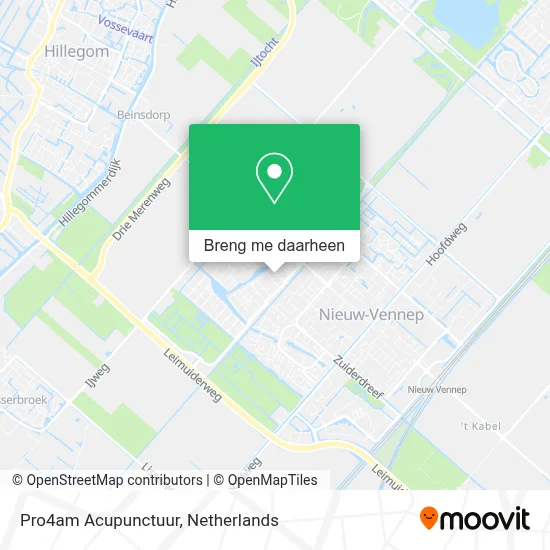 Pro4am Acupunctuur kaart