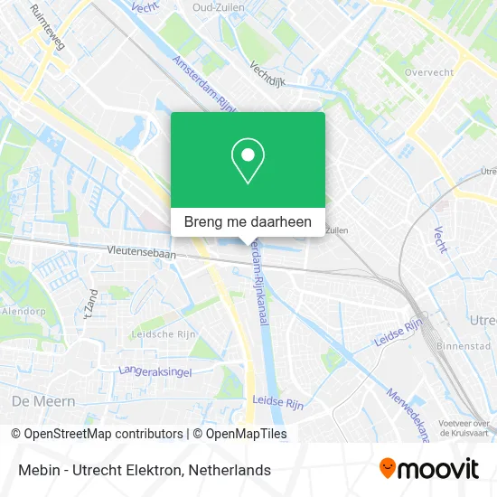 Mebin - Utrecht Elektron kaart