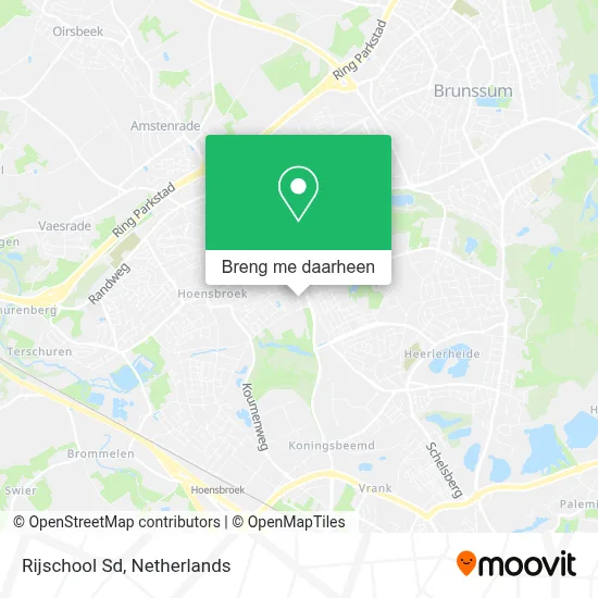 Rijschool Sd kaart