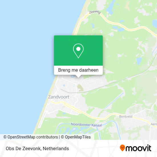 Obs De Zeevonk kaart
