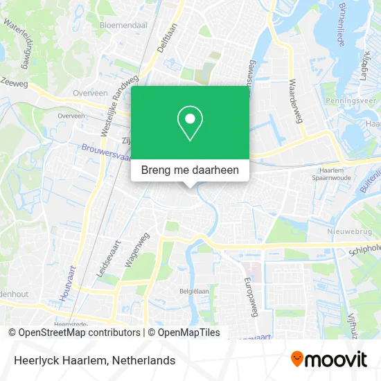 Heerlyck Haarlem kaart