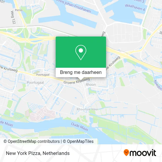 New York Pizza kaart