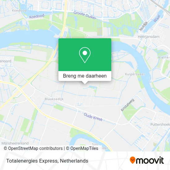 Totalenergies Express kaart
