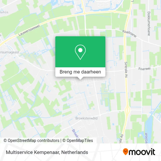 Multiservice Kempenaar kaart