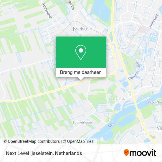 Next Level Ijsselstein kaart