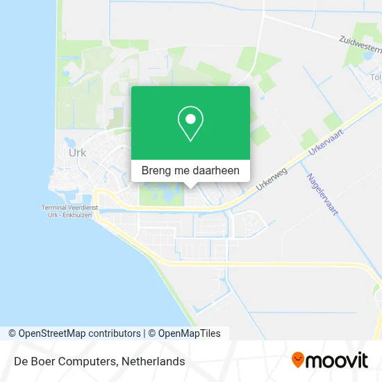 De Boer Computers kaart