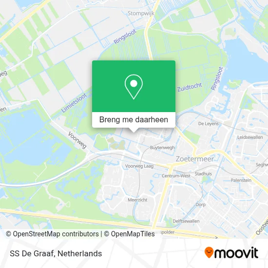 SS De Graaf kaart